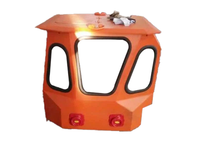 2- кубичен метър Заградена кабина на оператора